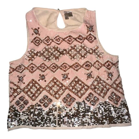 Forever 21 Sequin Top - Picture 1 of 3